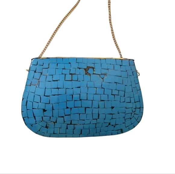 RAMLA Hand made crossbody purse - Picture 3 of 9